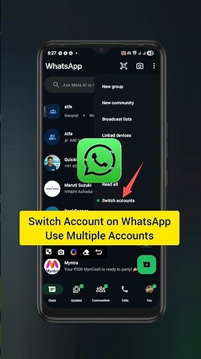 How to Switch Account on WhatsApp | Use Multiple Accounts