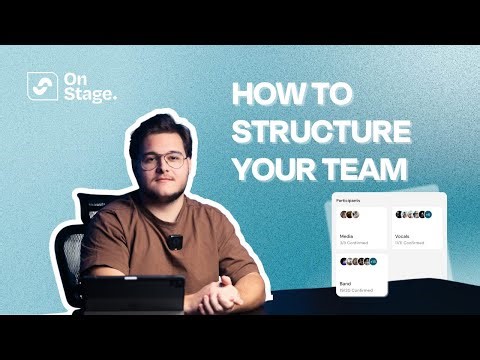 Groups and Positions in OnStage