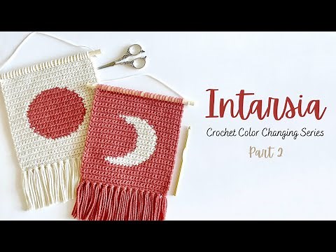 Intarsia Crochet Color Changing Method | Crochet Color Changing Series | Part 2 | Love & Stitch