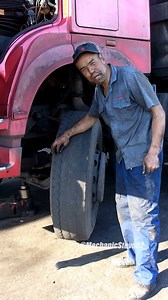 3.4M views · 43K reactions | HOWO dump truck has serious tire wear, adjusting the front speed, and the wheel alignment is not smooth. #auto #mechanic #automotive #mechanicsteve #mechaniclife | Mechanic Steve | Facebook
