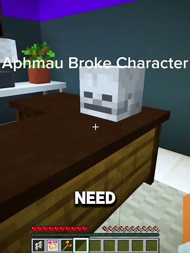 Aphmau Broke Character #minecraft #aphmau #brokecharater