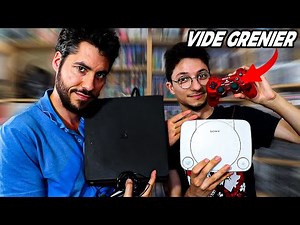 On teste nos PLAYSTATION de VIDE GRENIER - Feat Dracauphone