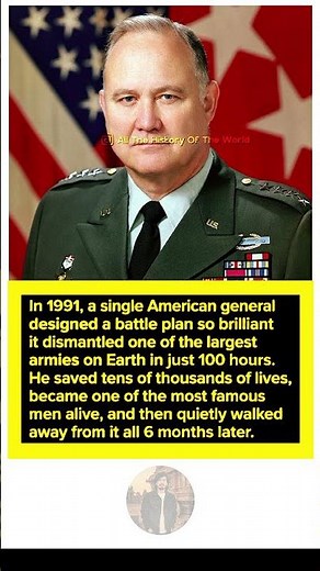 The 100-Hour Masterstroke and General Schwarzkopf: A Great Hero Who Shied Away from the Spotlight.