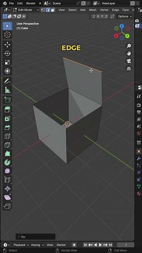 How To Rip Edges In Blender
