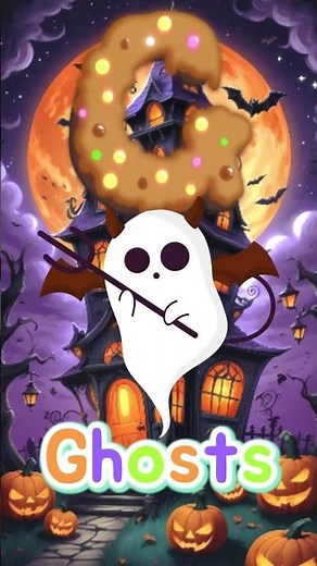 Halloween Alphabet Song 👻 E F G H Eyeballs, Fangs, Ghosts & Halloween Kids ABC Song
