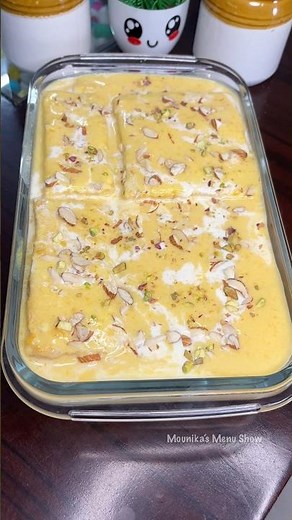 Easy Mango Pudding Recipe | Creamy Summer Dessert 🥭