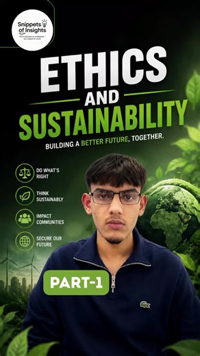 GCSE Business | Ethics and Sustainability Explained Simply Ethics and sustainability are essential topics in GCSE Business. Learn why businesses act ethically, how sustainability impacts success, and the advantages and disadvantages you need to know for your exams. Save this capsule and revise smarter. #GCSEBusiness #BusinessStudies #Ethics #Sustainability #BusinessRevision #GCSERevision #ExamPrep #BusinessEducation #StudyTips #RevisionCapsule