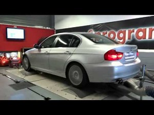 ::: o2programmation ::: Reprogrammation du calculateur moteur BMW 325d 2011 204ch @306ch test dyno