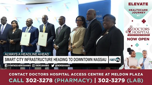 1K views · 4 comments | Smart City infrastructure heading to downtown Nassau | Eyewitness News Bahamas | Facebook