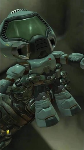 Doom Slayer Toy in DOOM (2016)