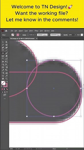 Adobe illustrator 2026 - Easy Cloud Icon Design! #Shorts #tndesign89