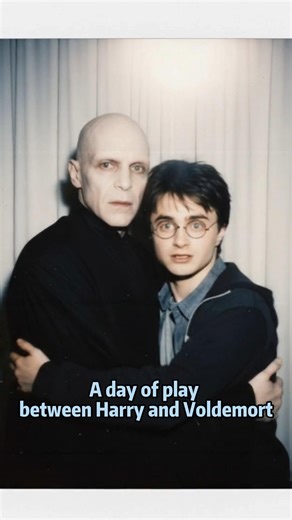 @dreamface.88 on Instagram: "Harry Potter and Voldemort's Day of Play #harrypotterworld #Harry #voldemort #dreamface #AI"