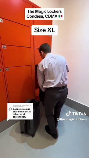 Tamaños de Lockers Automatizados en Condesa, CDMX