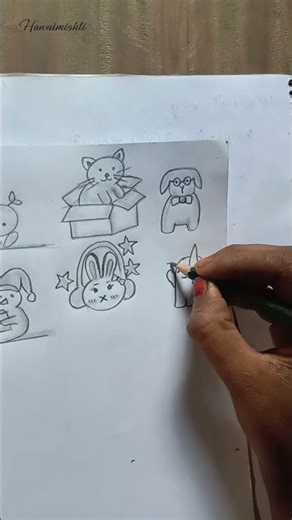 How to Draw a Cute Ghost with a Knife (Easy Step-by-Step Tutorial)