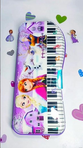 Cute Pencil Box, Disney Frozen Compass Box, Geometry Box, School Stationery #shorts #meesho #amazon
