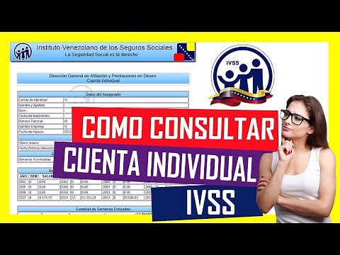 How to Request and Consult the IVSS INDIVIDUAL ACCOUNT 👀