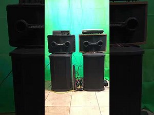 Testing Bose 802 series 2 speakers with SA-2 amplifier