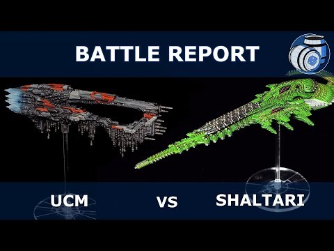 Dropfleet Commander Battle Report: UCM vs Shaltari