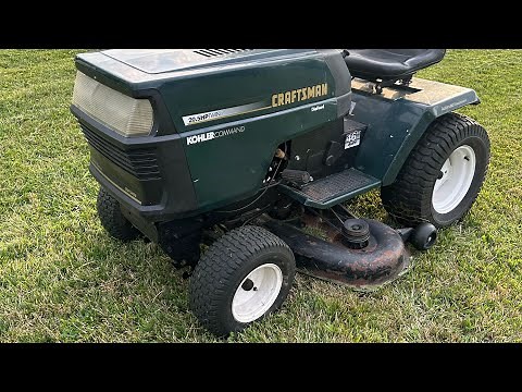Install Craftsman 46 inch mower deck ￼
