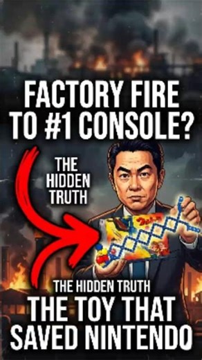 How Nintendo Turned a Factory Fire Into the Best Selling Console in History #shorts #tech