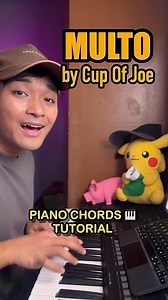 305K views · 6.2K reactions | Paano tugtugin ang chords ng "Multo" by Cup Of Joe sa piano. With Rixton Foldable Hand Roll Piano #JustinTaller #Tutorial #Piano | Justin Taller | Facebook