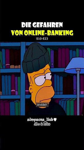 Die Gefahren von Online-Banking / S10-F23 / Simpsons / Deutsch