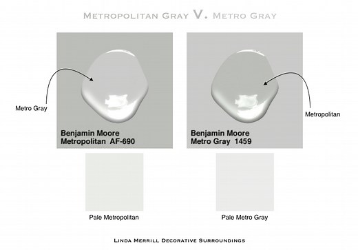 Ben Moore Color of the Year 2019 - Metropolitan Gray? Which Gray?
