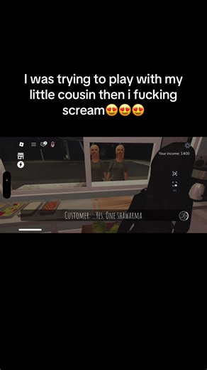 SHES DYING AT THIS LMAOOO #robloxfyp #robloxgame #scary #funnyy | roblox