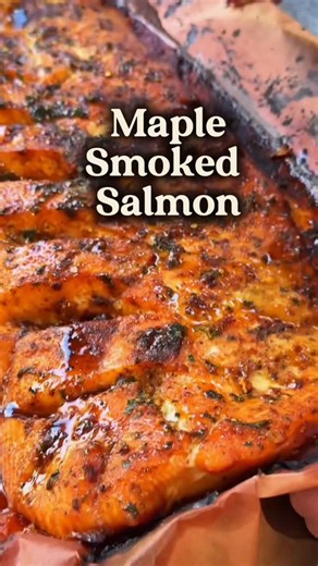 Sarah Penrod | TEXAS COOKING & LIFESTYLE on Instagram: "MAPLE SMOKED SALMON 🍁🐟🔥 (aka: I can’t believe I waited this long to smoke salmon) Please raise your hand if you’ve smoked a thousand briskets… but somehow never smoked salmon. 🙋‍♀️ Because SAME. And y’all… this turned into a plate of sticky-sweet, caramelized perfection that had me standing at the smoker like: mind. blown. The mandarin zest makes it bright + fancy, the chili flakes give it just enough heat, and the maple syrup turns int