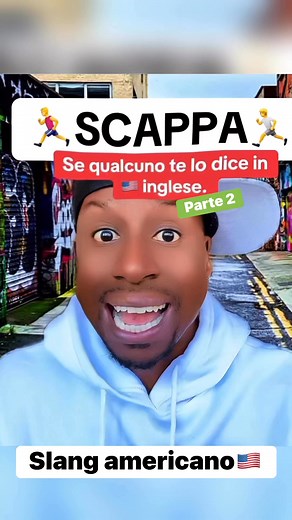 Lezione di inglese - Slang americano - Scappa se qualcuno ti dice questo #ingleseconkelz #espressioniininglese #ingleseamericano #pronunciainglese #modididireininglese #parlainglese #lezionidinglese #parlaamericano #ingleseperitaliani #inglese | Inglese a Stelle e Strisce