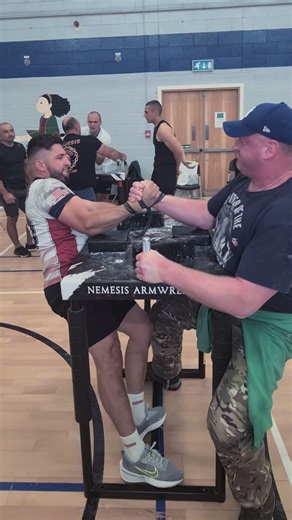 You Canâ t Script This #armchampion #proarmwrestling #tablestrength