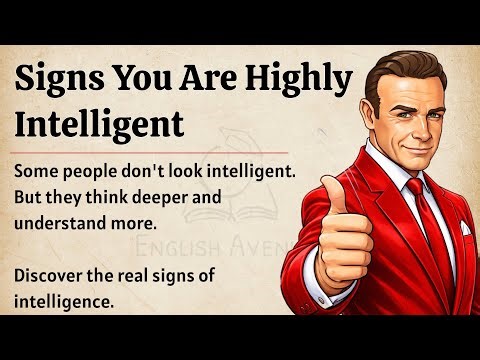 10 Signs That You Are Intelligent and Genius🔥 | Intelligence Test | Graded Reader | Speak English