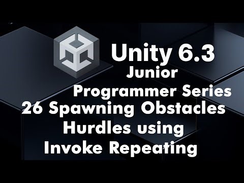 26 Unity Obstacle Spawning Tutorial | Rigidbody, Collider & Spawn Manager Explained