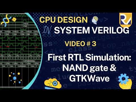 Install icarus and run nand sim