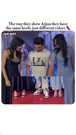 They connect like it’s meant to be 💕 #eishasingh #kanikamann #arjunbijlani #bollywood #shortvideo