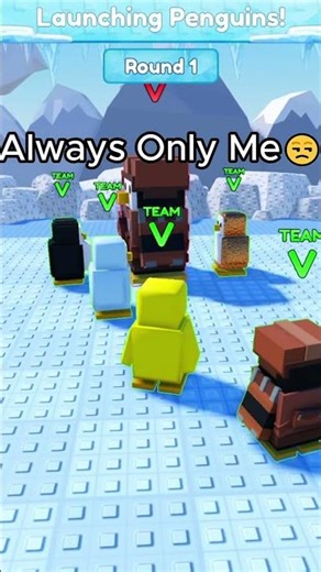 Why Always Only Me Getting This IN KNOCKOUT ROBLOX PENGUIN.