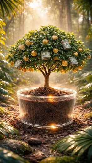 This Plant Turned Into a Money Tree 😳💸 #moneytree #growth