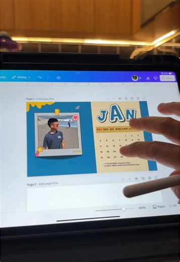 Tutorial Membuat Kalender Magnetik untuk 2026