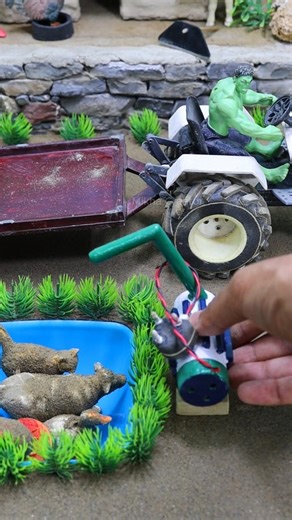 diy tractor video mini water pump science project #diyminitractor #tractor #youtubeshorts mc220