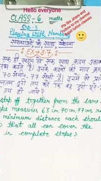 Ex 3.2 Q2 chp3 class6 maths how to solve?? #maths