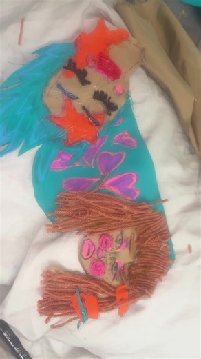 Textile coloré #art #peinture #dessin #sketchbook #mode