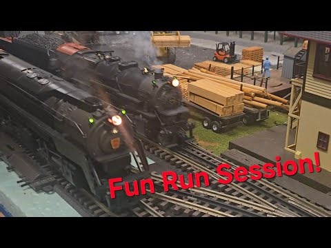 Fun Run Session at The Corddry Company Crossing Model Railroad Club!