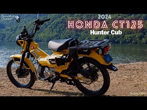Exploring Trails and Off-Road Bliss : 2024 Honda CT125 Hunter Cub