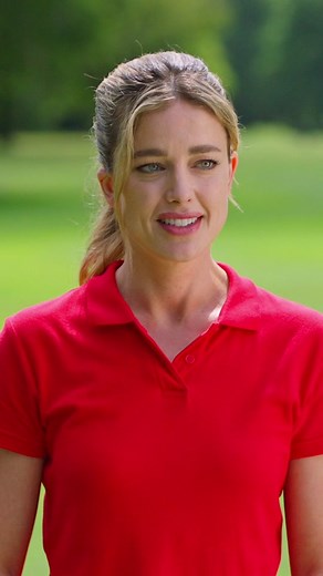 #MarcusRosner is THE life/golf coach we all need ❤️ Watch him and #AshleyNewbrough in the all new movie #LoveOnTheRightCourse this SAT at 8/7c. #NewYearNewMovies #HallmarkMovies #romcom