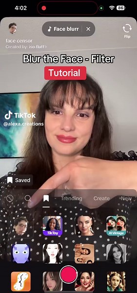 Blur the Face Filter Tutorial