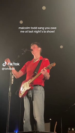 Malcolm Todd You Owe Me Live at LA Show | Wholesome Rockstar Tour