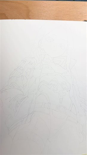 Rebecca from Cyber Punk #cyberpunk #drawing #art #sketch