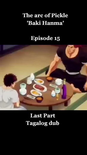 The series of Pickle war saga 'Baki Hanma vs Yujiro Hanma' #bakihanma #fyp #fighting