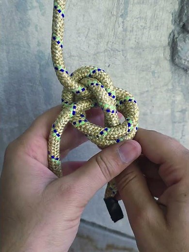 Flat overhand bend (EDK) | Strongest rappel knot? 🧗‍♂️
