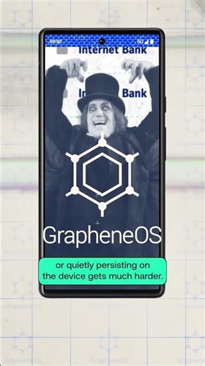 Is GrapheneOS Unhackable? #shorts